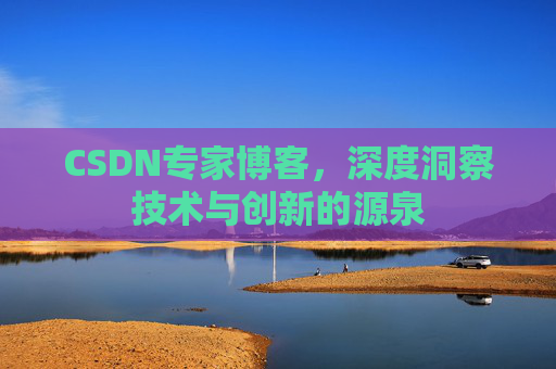 CSDN专家博客，深度洞察技术与创新的源泉